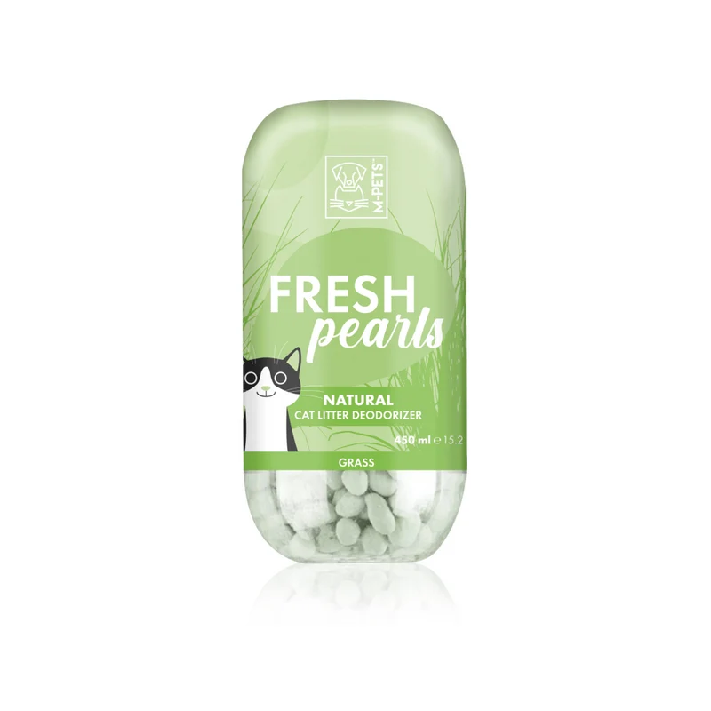 FRESH Pearls Natural Cat Litter Deodoriser - Grass 450 ml