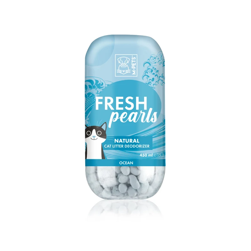 FRESH Pearls Natural Cat Litter Deodoriser - Ocean 450 ml