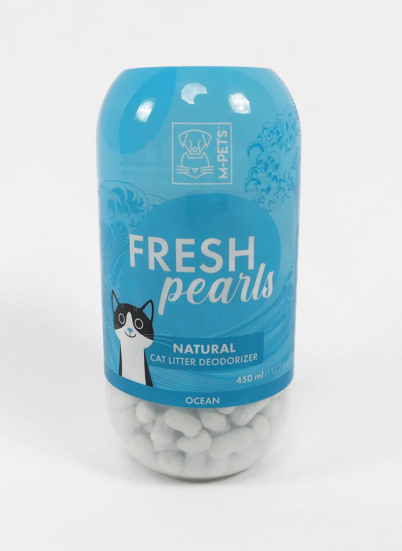 FRESH Pearls Natural Cat Litter Deodoriser - Ocean 450 ml