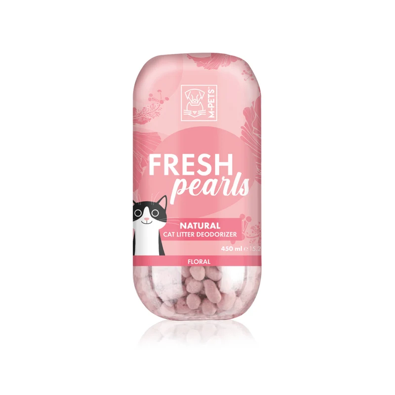 FRESH Pearls Natural Cat Litter Deodoriser - Floral 450 ml
