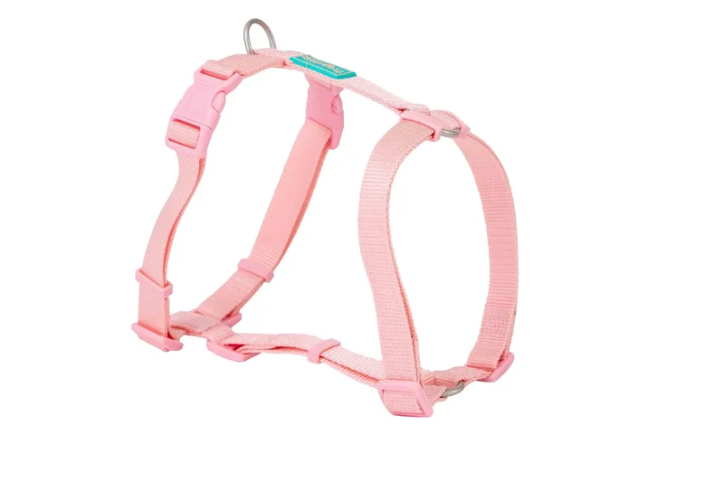 Freedog Arnés Nylon Basic Rosa, 20 mm 51/70 cm