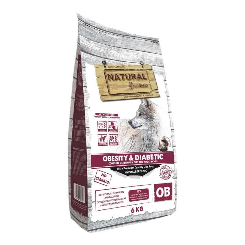 Natural Greatness Perro Dieta veterinaria Obesity