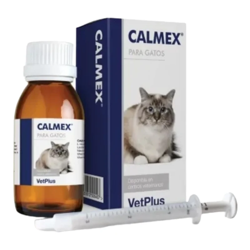 Calmex Jarabe para Gatos 60ml — Reductor de Estrés y Ansiedad