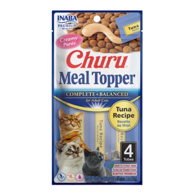 Churu Meal Topper para Gatos — Completo Cremoso para el Plato