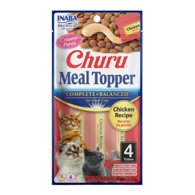 Churu Meal Topper para Gatos — Completo Cremoso para el Plato