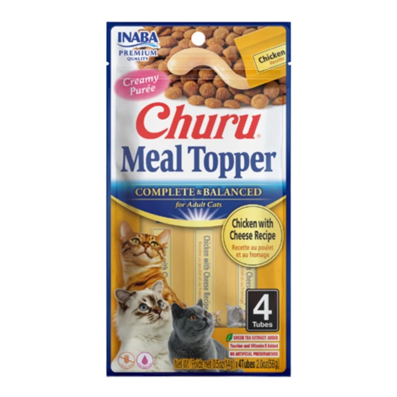 Churu Meal Topper para Gatos — Completo Cremoso para el Plato