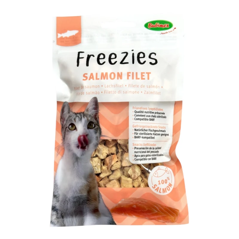 Bubimex Freezies Liofilizados de Salmón 30g para Gatos