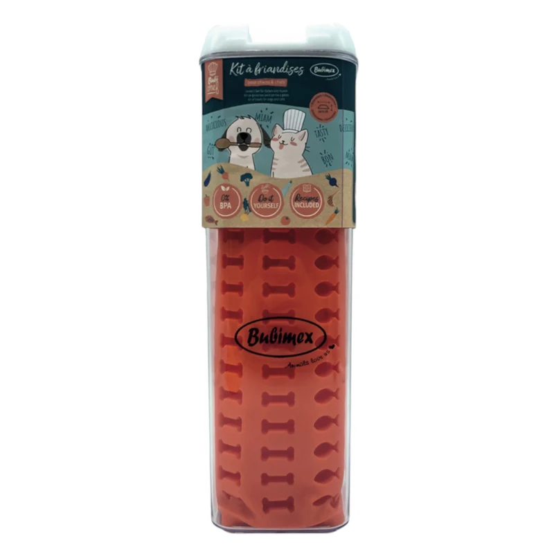 Bubichef Kit Moldes para Golosinas Caseras para Mascotas