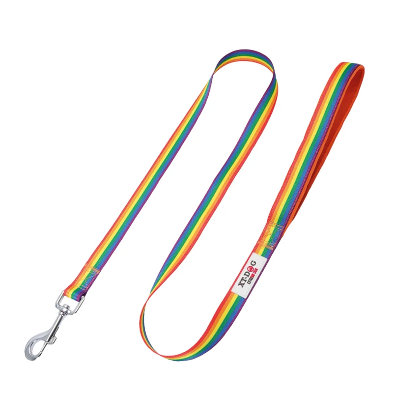 Correa xDog Rainbow para Perros — Correa Colorida y Resistente
