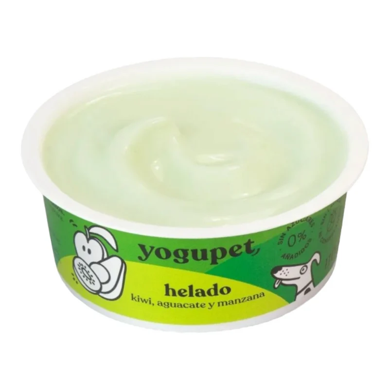 Yogupet Helado Kiwi Manzana Aguacate para Perros — Snack Refrescante