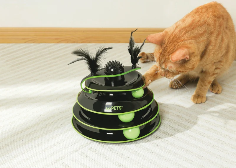 PLAY TOWER Castle Cat Toy