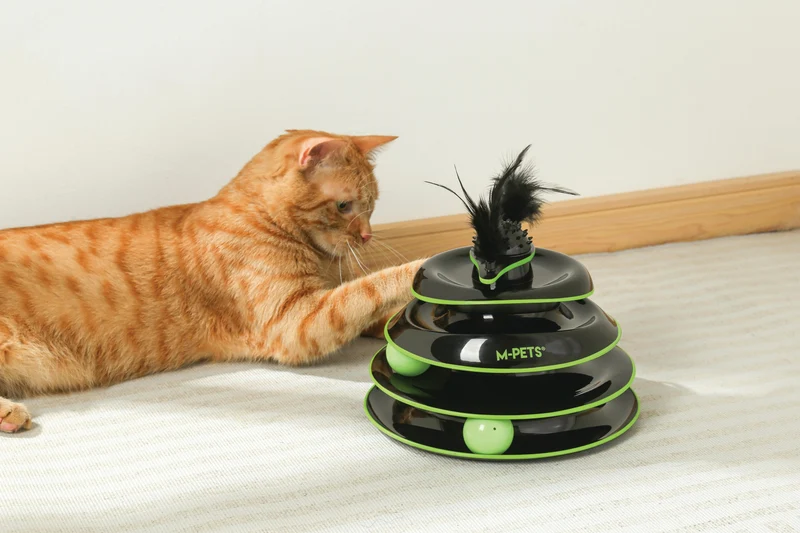 PLAY TOWER Castle Cat Toy