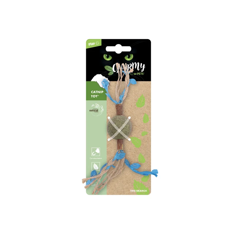 CHARMY Catnip Toy - TREE BRANCH Blue