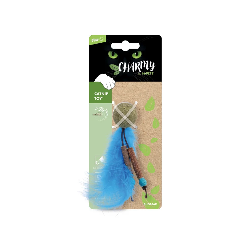 CHARMY Catnip Toy - BUGBEAR Blue