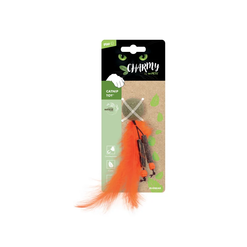 CHARMY Catnip Toy - BUGBEAR Orange