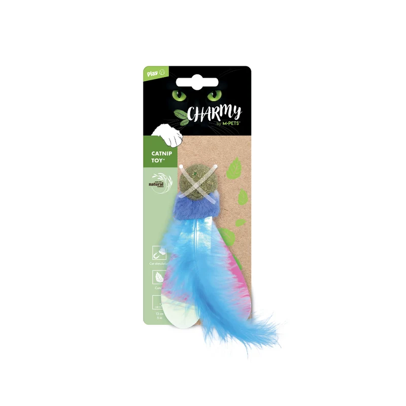 CHARMY Catnip Toy - FIREFLY Blue