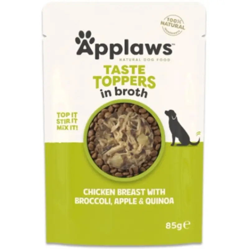 Applaws Dog Sobre Topper Pollo Brocoli Quinoa, 12x85 gr