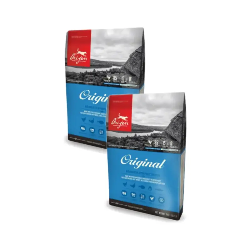 Orijen Canine Adult Original Pack 2 x 6Kg pienso para perros