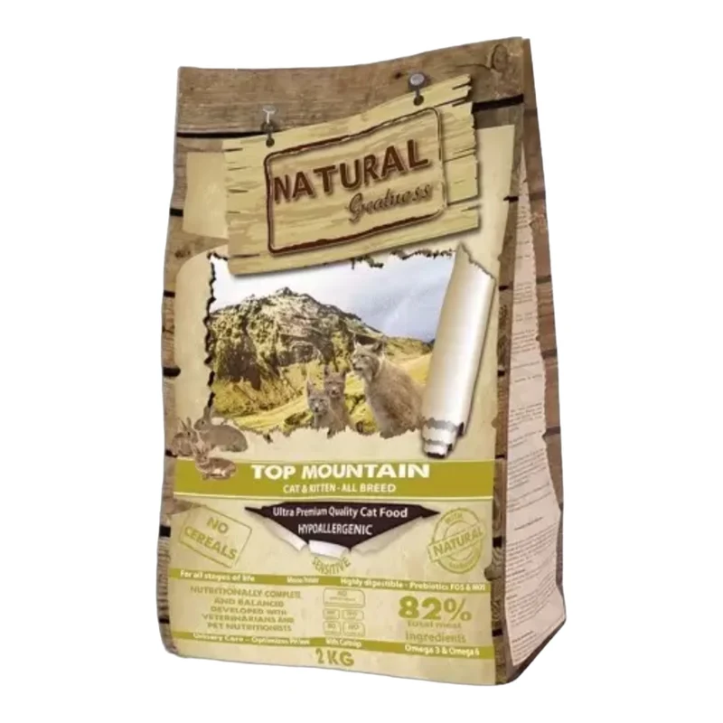 Natural greatness Gato top mountain todas las edades