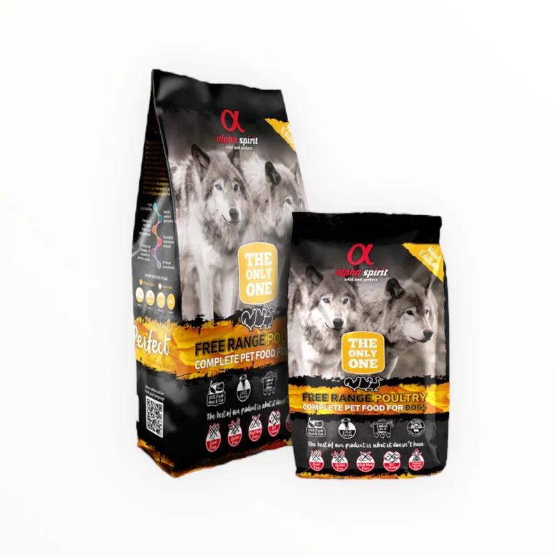 Alpha Spirit The Only One Aves de Corral para Perros — Pienso Natural