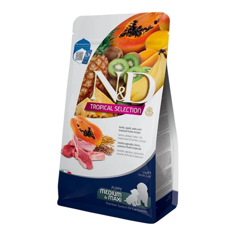 Farmina N&D Tropical Selection Cordero Puppy Medium Maxi — Pienso para Cachorros