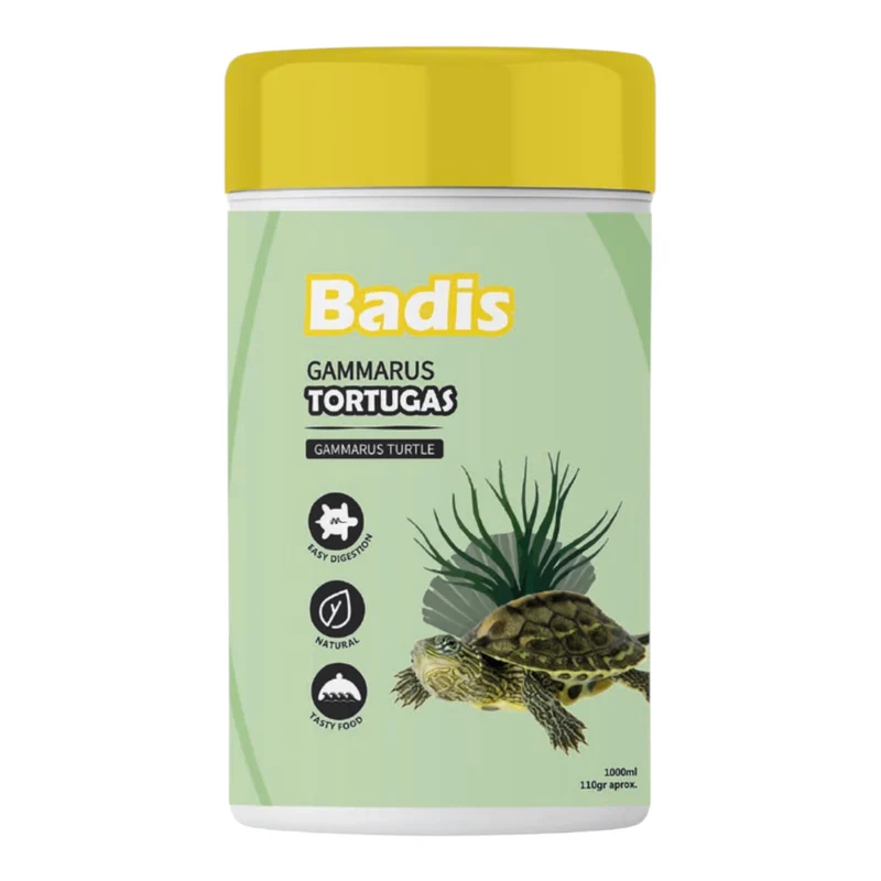 Badis Gammarus para Peces y Tortugas — Snack Natural Liofilizado