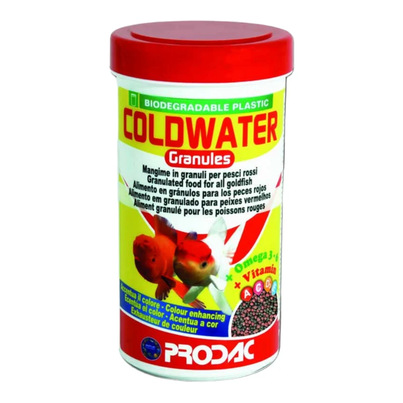 Prodac Granulado para Peces de Agua Fría — Alimento Completo