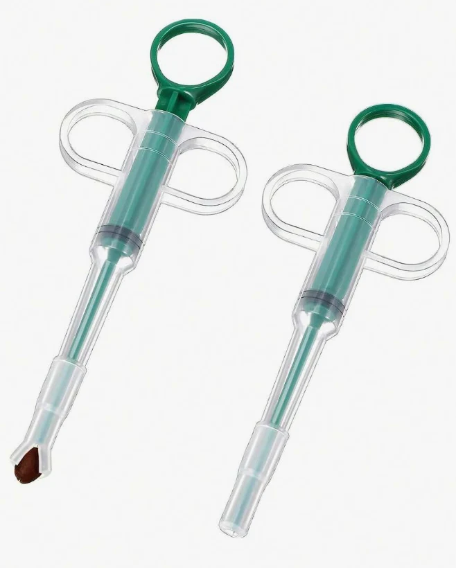 Jeringa para pastillas