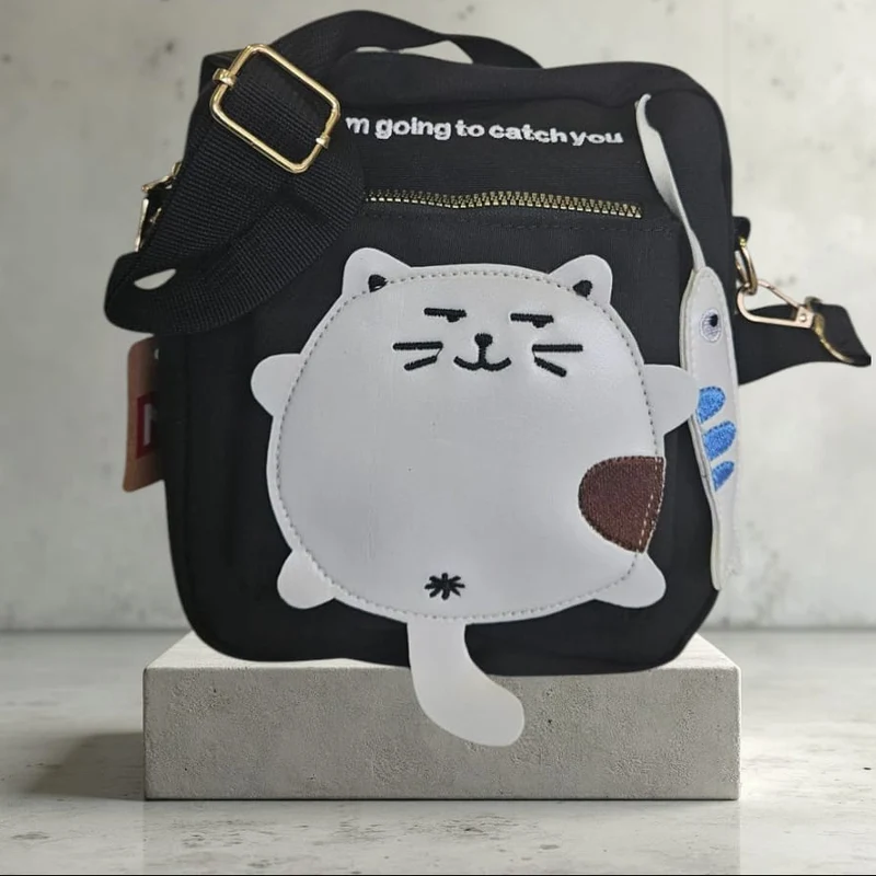 Bolso Gatuno “I’m going to catch you”, color negro