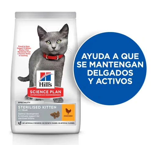 Hill's Science Plan Sterilised Kitten Pollo