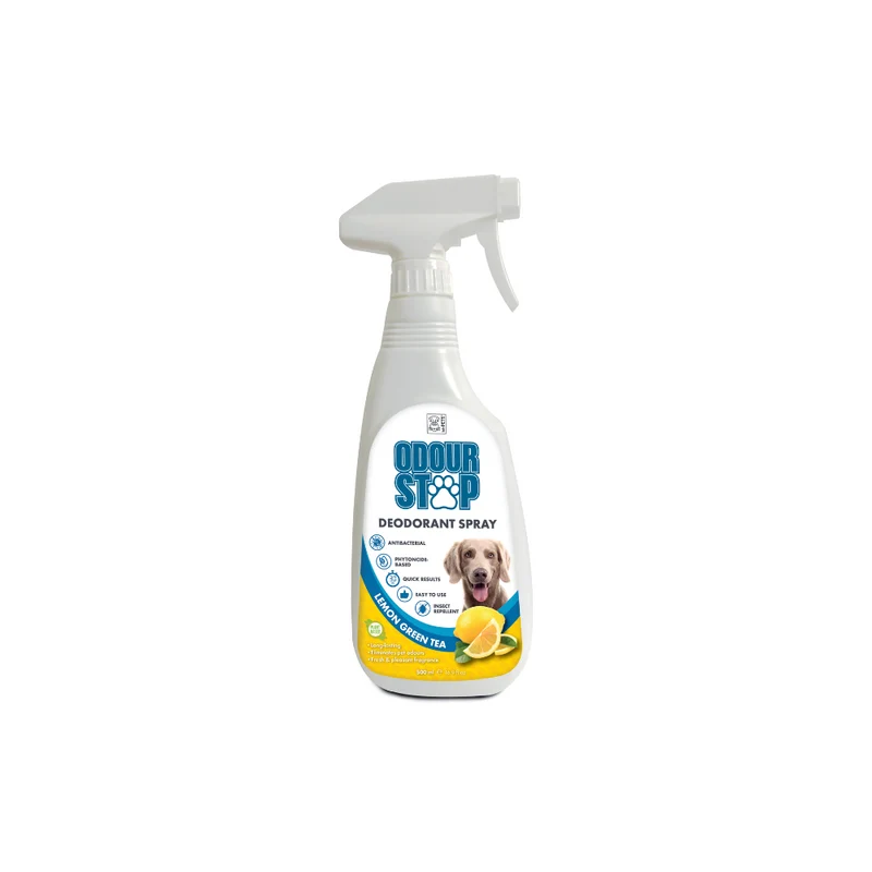 ODOUR STOP Deodorant Spray - Lemon Green Tea 500 ml