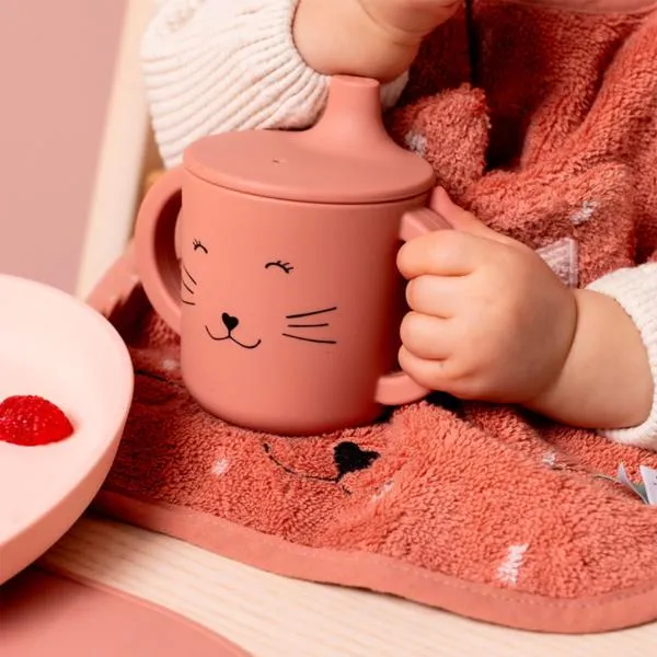 Taza Trixie Gato Silicona Asas