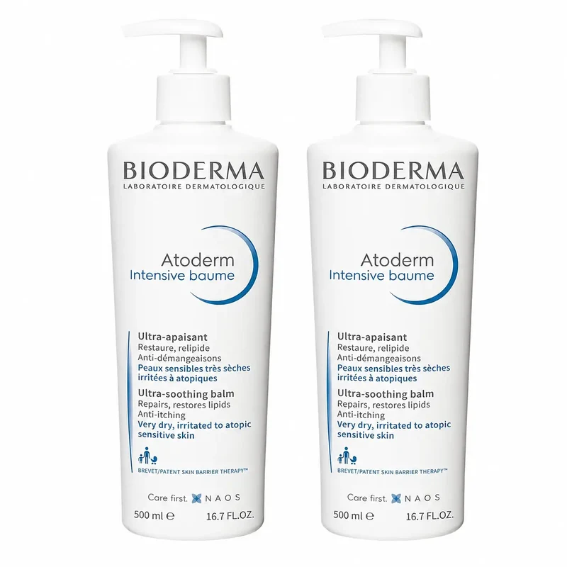 Bioderma Atoderm Intensive Baume 500 Ml , pack 2
