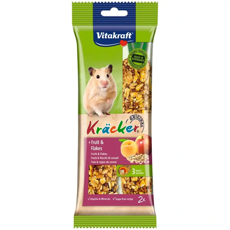 Vitakraft Barritas Hamster Fruta 5x2 unidades