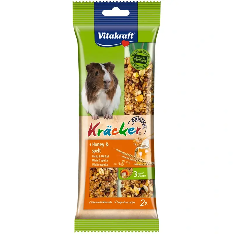 Vitakraft Barritas Cobayas Miel 5x2 unidades
