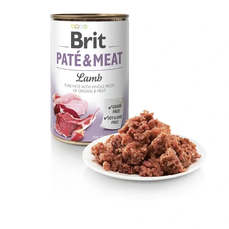 Brit Dog Paté Meat Cordero 6x400 gramos