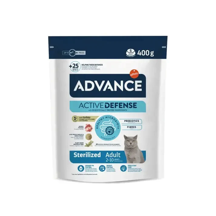 Advance Adult Sterilized Turkey Pienso de Pavo para Gatos