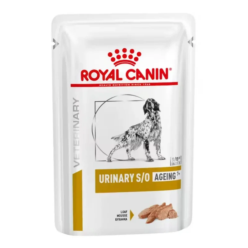 Royal Canin Veterinary Urinary S/O Ageing+7 85 g Perro húmedo