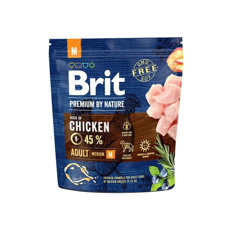 Brit Premium Dog Nature Adult Mediano 1 kilo