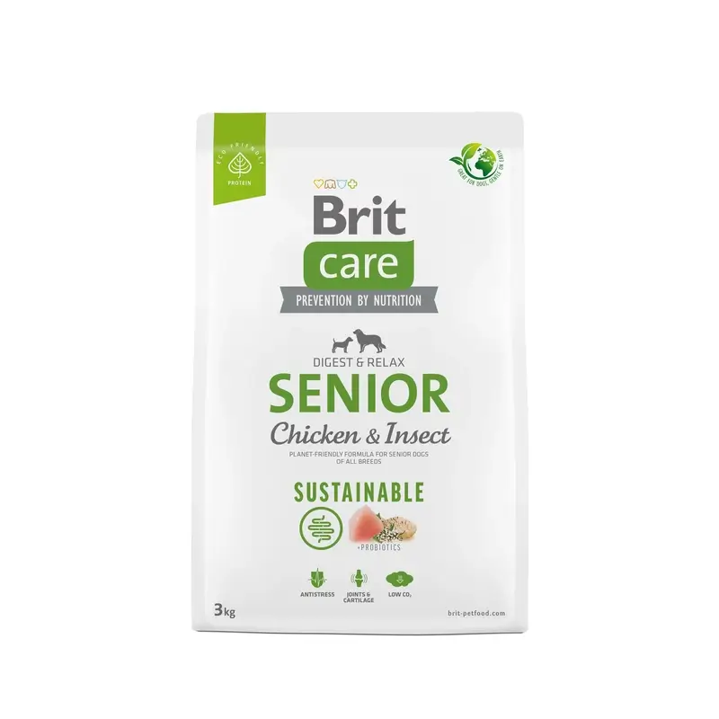 Brit Care Dog Sust- Senior Pollo 3Kg