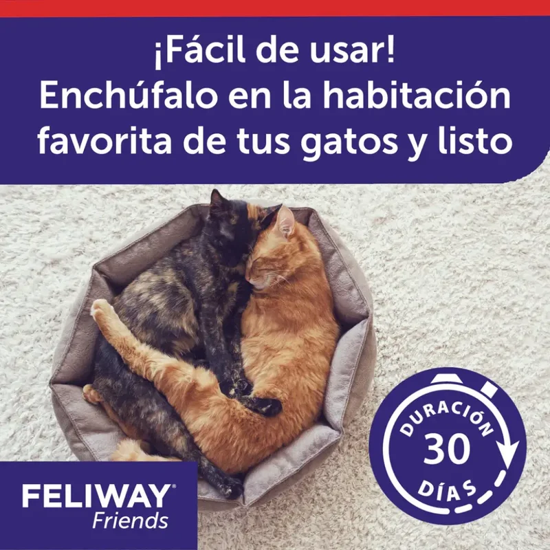 Feliway Friends Difusor+Recambio 48 ml