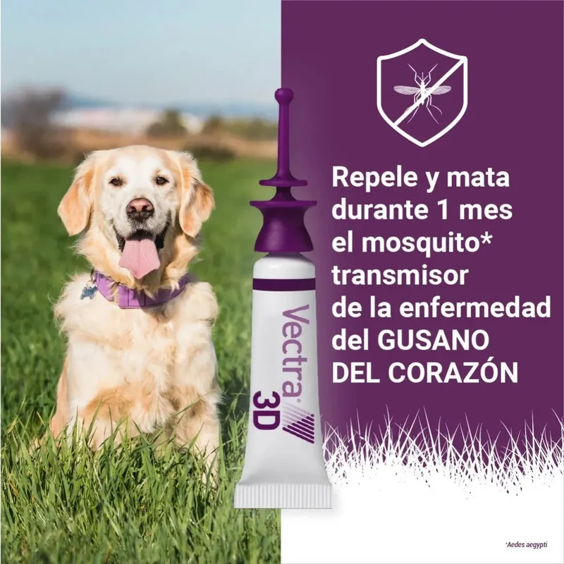 Vectra 3D Pipetas Antiparasitarias para Perros Pack 3 uds