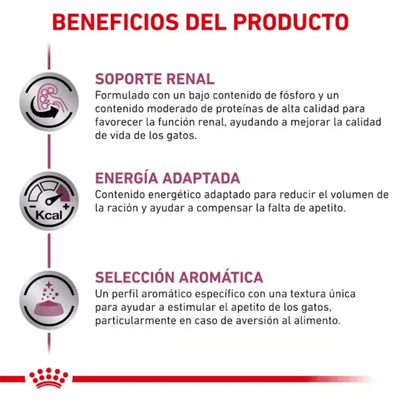 Royal Canin Veterinary Renal con Atún en Salsa 85 g Sobre Húmedo para Gatos