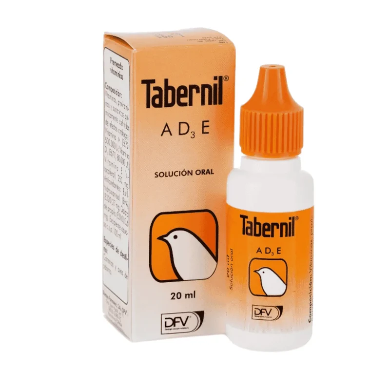Tabernil Ad3E Complemento Vitamínico para Pájaros