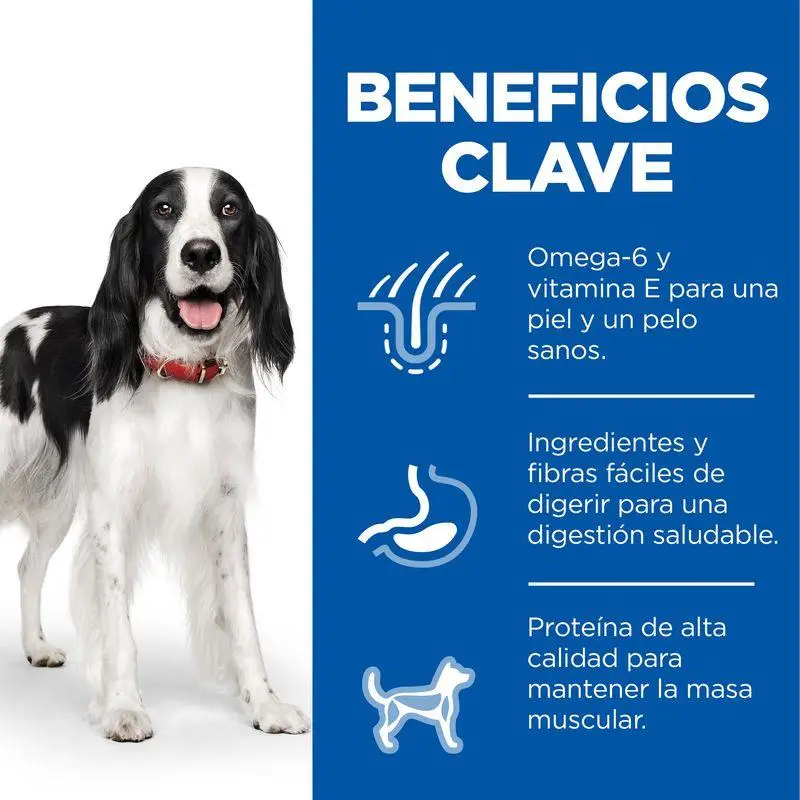 Hill'S Science Plan Adult 1-6 Años Razas Medianas Pollo 2,5 kg Alimento para Perros