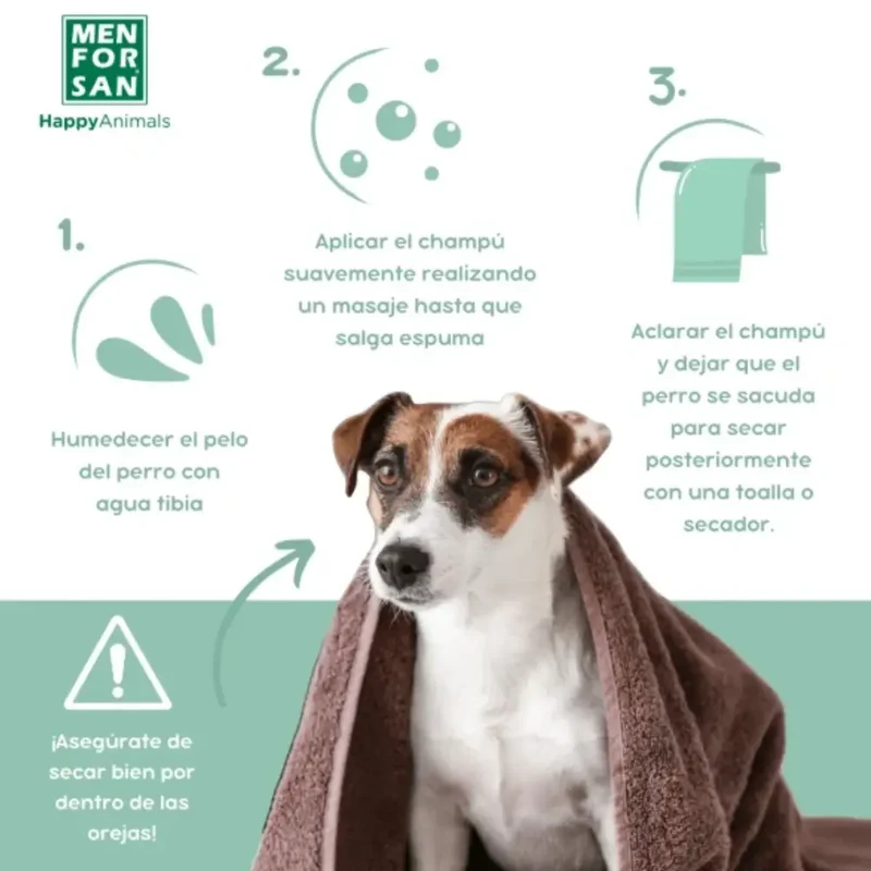 Menforsan Champú Repelente Citronela Perros 1L