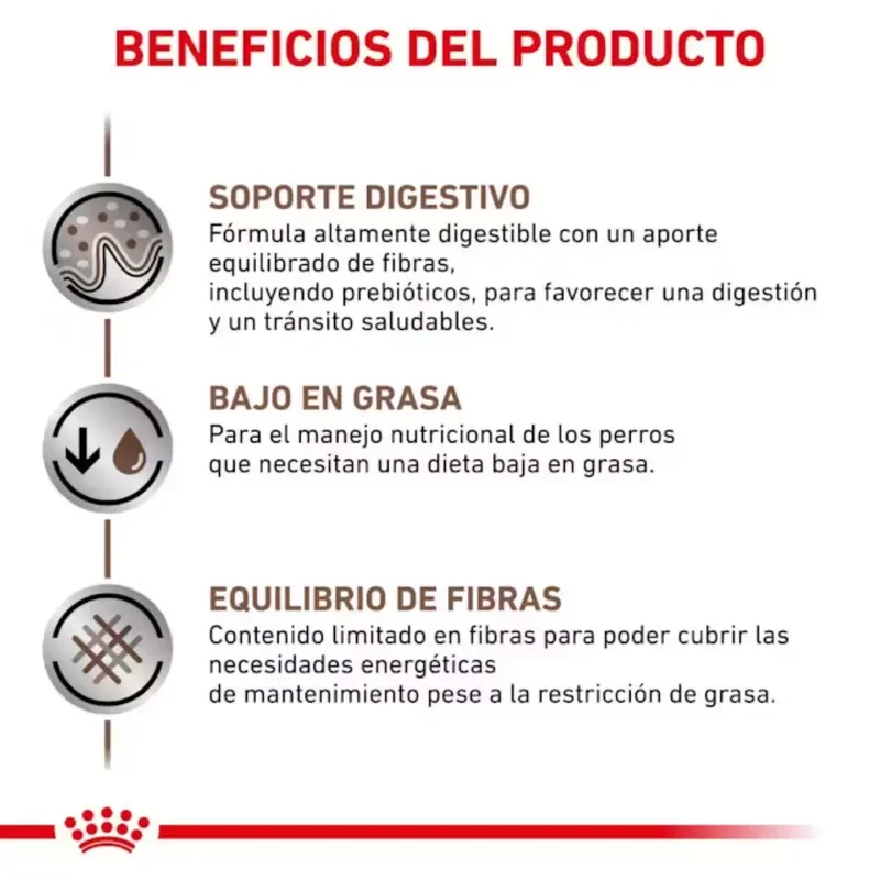 Royal Canin Perro Gastrointestinal Low Fat