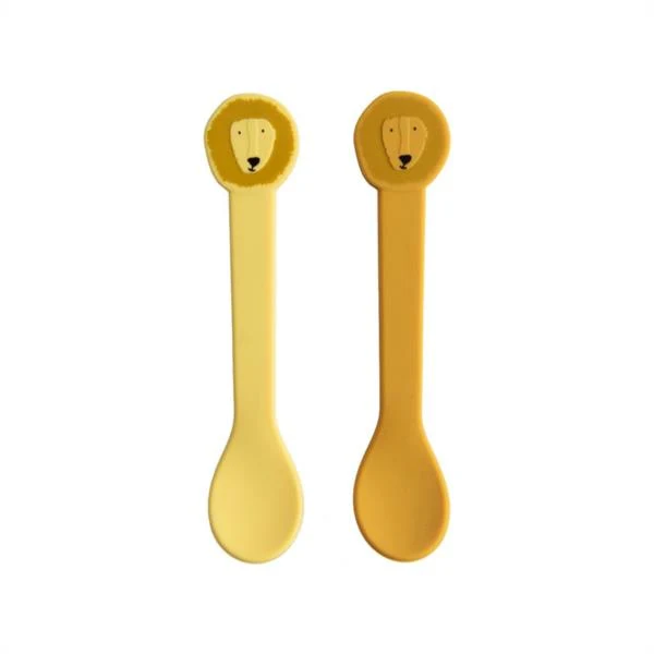 Cucharas Silicona Trixie León 2 Unidades
