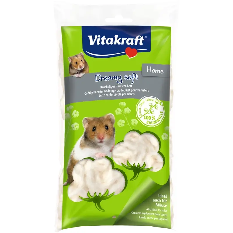 Vitakraft Dreamy Cama Blanda Hamsters 20 gramos