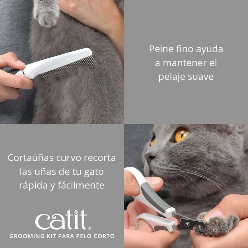 Catit Kit Grooming Pelo Corto